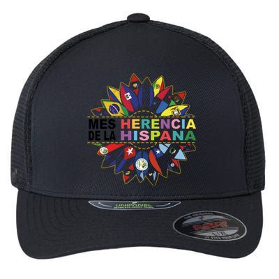 Hispanic Heritage Month Mes Nacional De La Herencia Hispana Flexfit Unipanel Trucker Cap