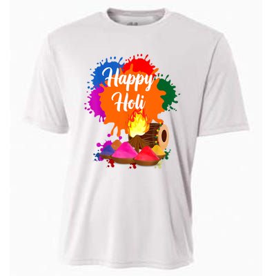 Happy Holi Men Women Family Cool Holi Festival Outfit Cooling Performance Crew T-Shirt