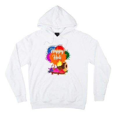 Happy Holi Men Women Family Cool Holi Festival Outfit Hoodie