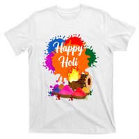 Happy Holi Men Women Family Cool Holi Festival Outfit T-Shirt