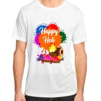 Happy Holi Men Women Family Cool Holi Festival Outfit Adult ChromaSoft Performance T-Shirt