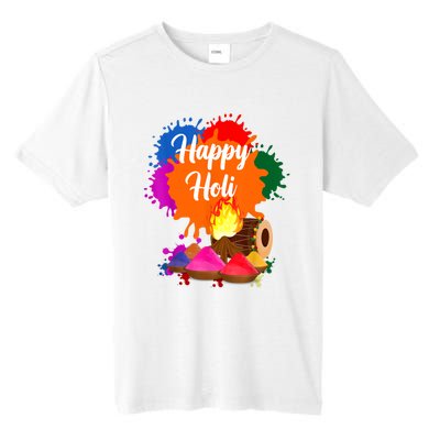 Happy Holi Men Women Family Cool Holi Festival Outfit Tall Fusion ChromaSoft Performance T-Shirt