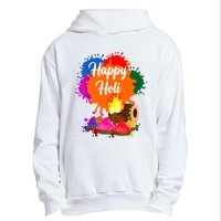 Happy Holi Men Women Family Cool Holi Festival Outfit Urban Pullover Hoodie