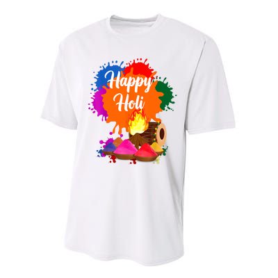 Happy Holi Men Women Family Cool Holi Festival Outfit Performance Sprint T-Shirt