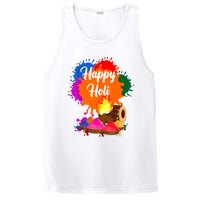 Happy Holi Men Women Family Cool Holi Festival Outfit PosiCharge Competitor Tank