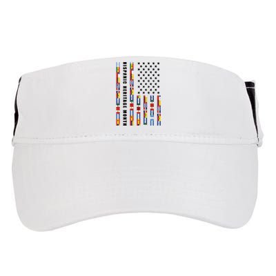 Hispanic Heritage Month Mes De La Herencia Hispana Adult Drive Performance Visor