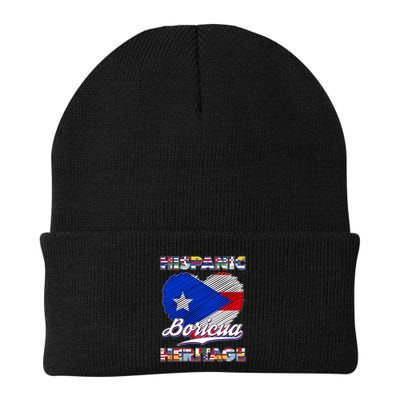 Hispanic Heritage Month Boricua Puerto Rico Flag Beanie