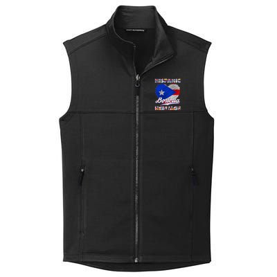 Hispanic Heritage Month Boricua Puerto Rico Flag Collective Smooth Fleece Vest