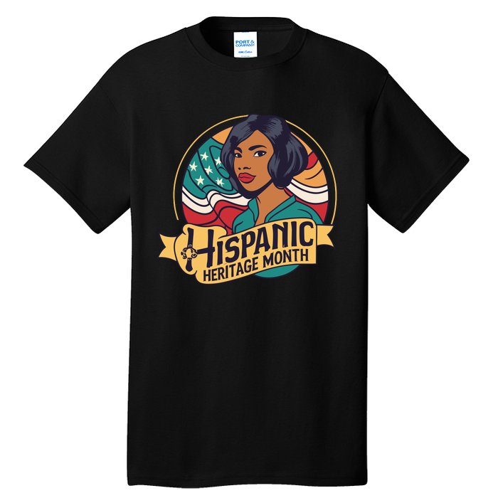 Hispanic Heritage Month Girls Inspired Tall T-Shirt