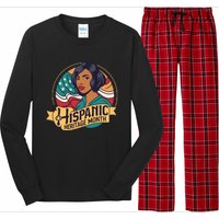 Hispanic Heritage Month Girls Inspired Long Sleeve Pajama Set