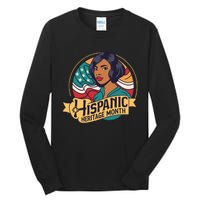 Hispanic Heritage Month Girls Inspired Tall Long Sleeve T-Shirt