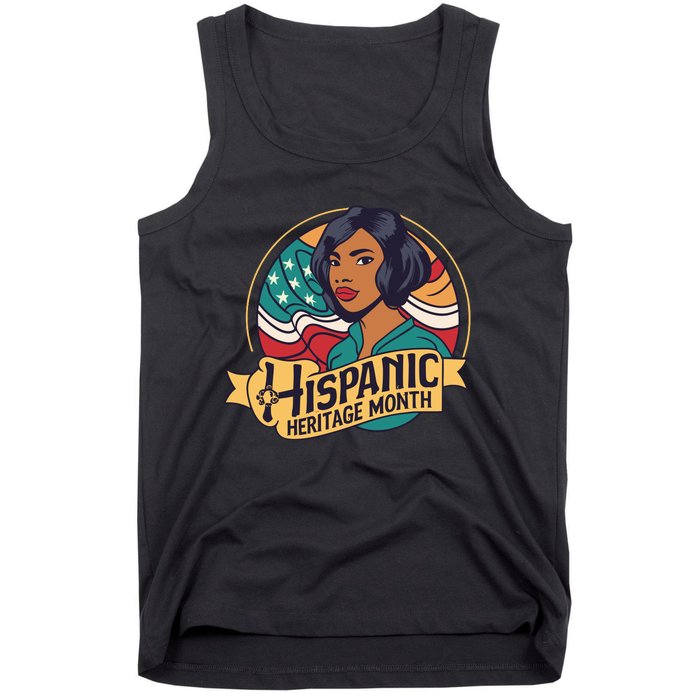 Hispanic Heritage Month Girls Inspired Tank Top