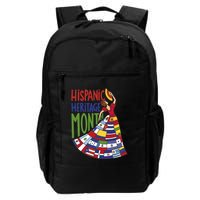 Hispanic Heritage Month Lady Flag Backpack