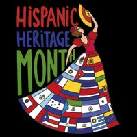Hispanic Heritage Month Lady Flag Backpack