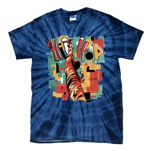 Hip Hop Music Retro Logo Tie-Dye T-Shirt