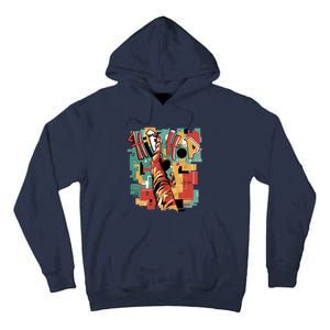 Hip Hop Music Retro Logo Tall Hoodie