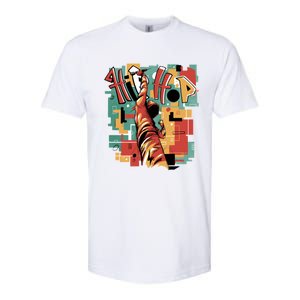 Hip Hop Music Retro Logo Softstyle CVC T-Shirt