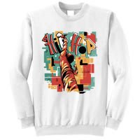 Hip Hop Music Retro Logo Sweatshirt