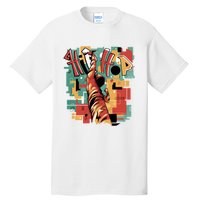 Hip Hop Music Retro Logo Tall T-Shirt