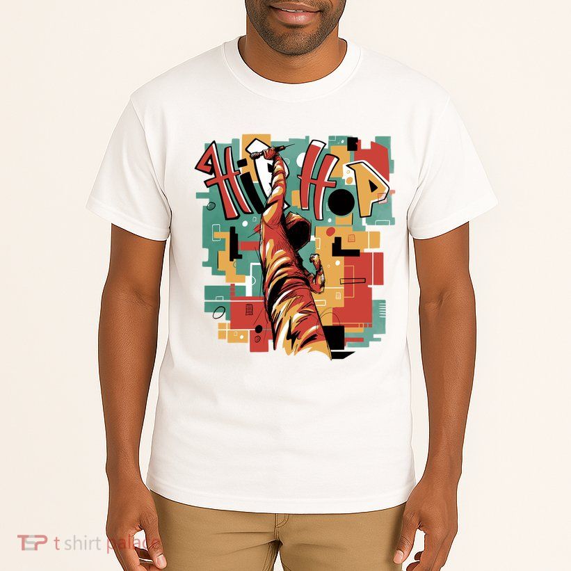 Hip Hop Music Retro Logo Tall T-Shirt
