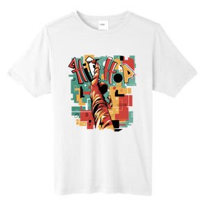 Hip Hop Music Retro Logo Tall Fusion ChromaSoft Performance T-Shirt