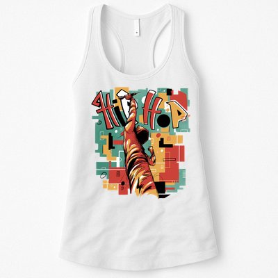 Hip Hop Music Retro Logo Womens Tank Top