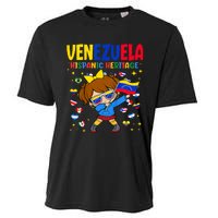 Hispanic Heritage Month Venezuela Flag Venezuelan Cooling Performance Crew T-Shirt