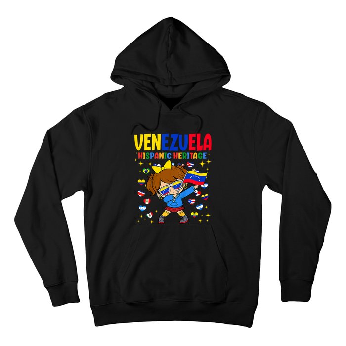 Hispanic Heritage Month Venezuela Flag Venezuelan Hoodie