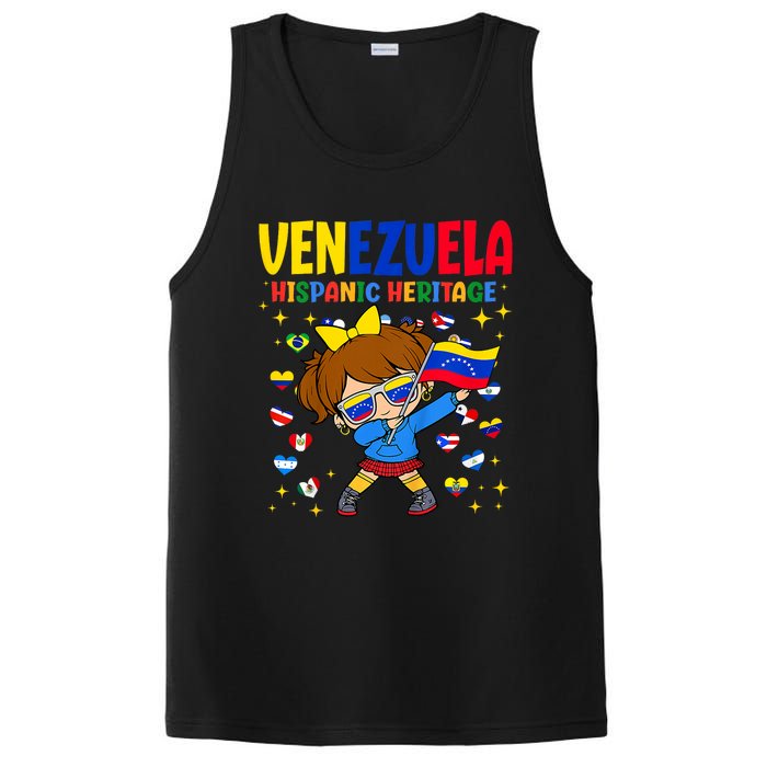 Hispanic Heritage Month Venezuela Flag Venezuelan PosiCharge Competitor Tank