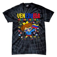 Hispanic Heritage Month Venezuela Flag Venezuelan Tie-Dye T-Shirt