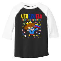 Hispanic Heritage Month Venezuela Flag Venezuelan Toddler Fine Jersey T-Shirt