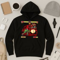 Halloween Horror Movie Characters Match Up KO Hoodie