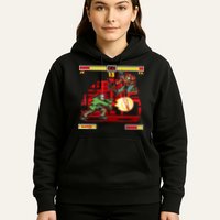 Halloween Horror Movie Characters Match Up KO Hoodie