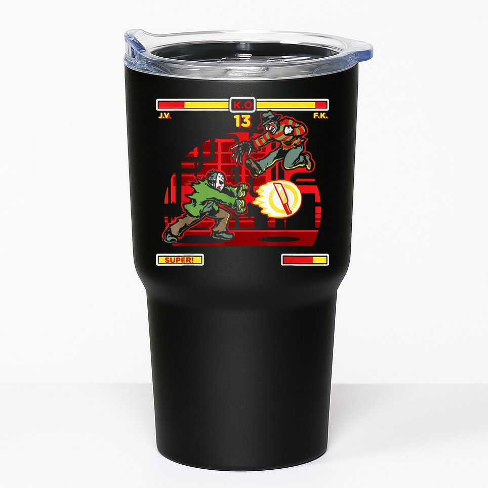 Halloween Horror Movie Characters Match Up KO Tumbler