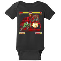 Halloween Horror Movie Characters Match Up KO Baby Bodysuit