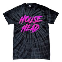 Househead House Music Edm House Head Dj Tie-Dye T-Shirt