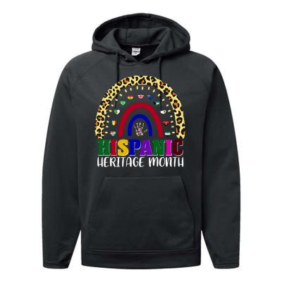 Hispanic Heritage Month Leopard Reendow Performance Fleece Hoodie