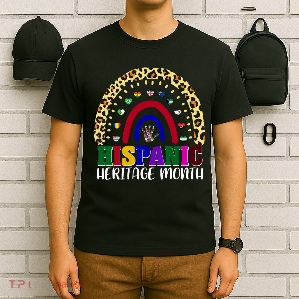 Hispanic Heritage Month Leopard Reendow T-Shirt