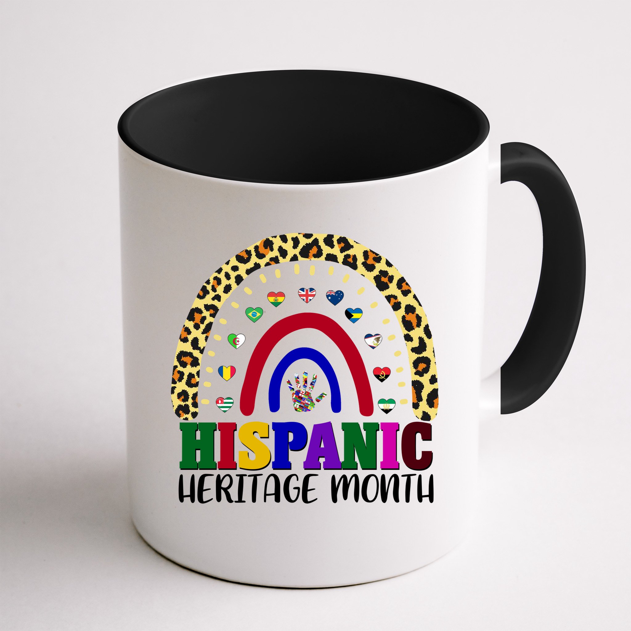 Hispanic Heritage Month Leopard Reendow Mug