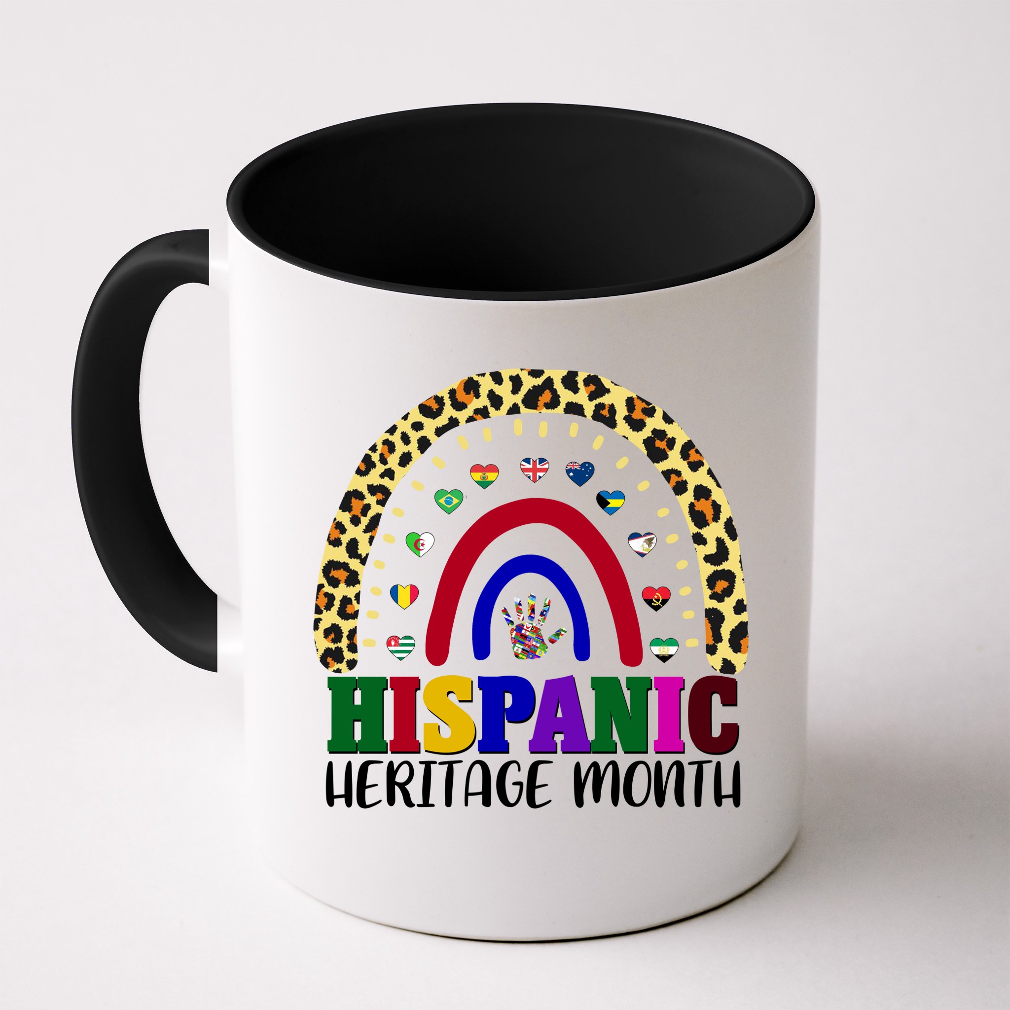 Hispanic Heritage Month Leopard Reendow Mug