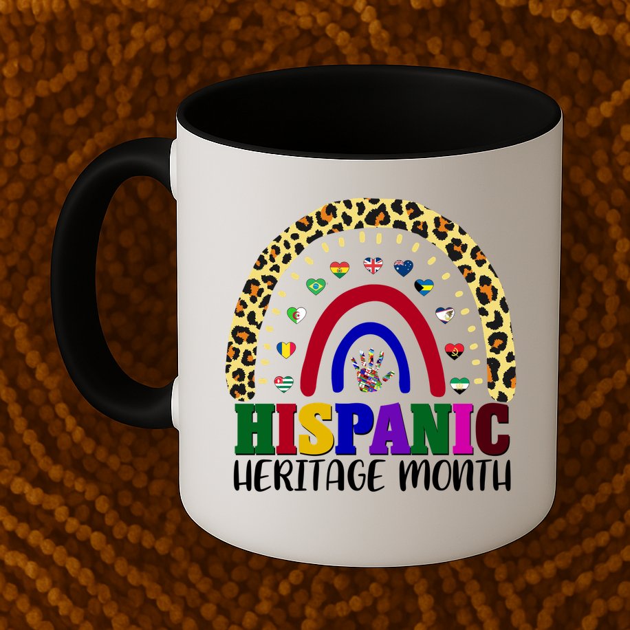 Hispanic Heritage Month Leopard Reendow Mug