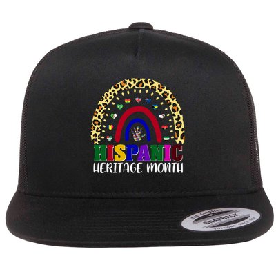 Hispanic Heritage Month Leopard Reendow Flatbill Hat