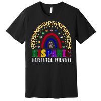 Hispanic Heritage Month Leopard Reendow Premium T-Shirt