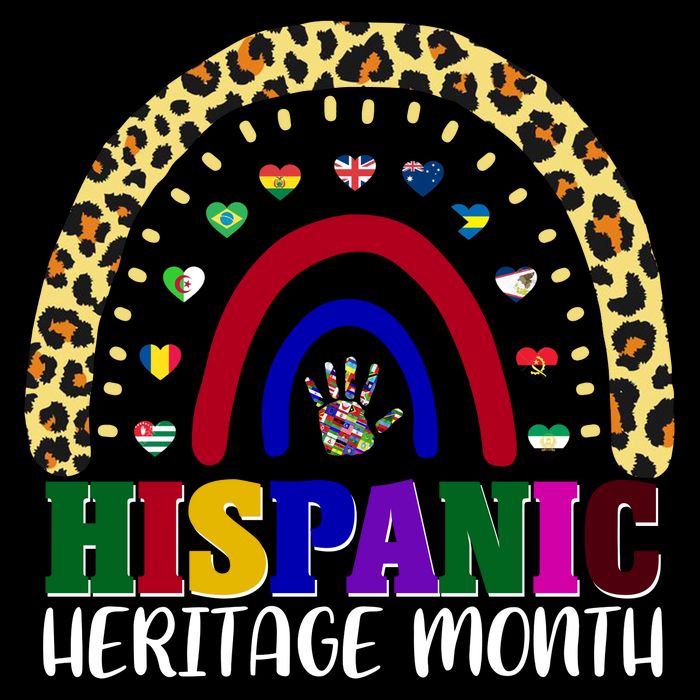 Hispanic Heritage Month Leopard Reendow Premium T-Shirt