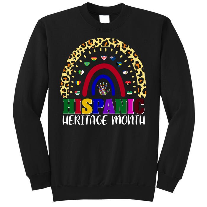 Hispanic Heritage Month Leopard Reendow Tall Sweatshirt