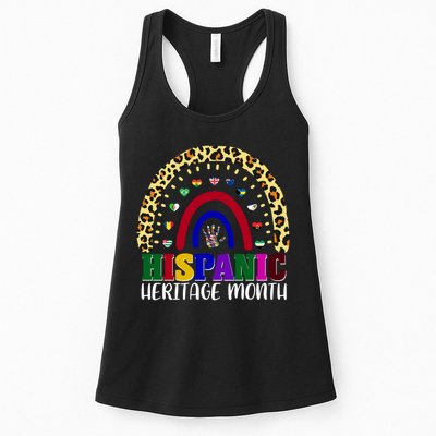 Hispanic Heritage Month Leopard Reendow Womens Tank Top