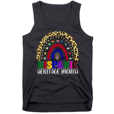 Hispanic Heritage Month Leopard Reendow Tank Top