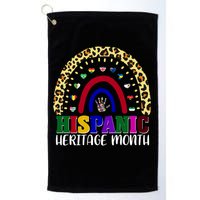 Hispanic Heritage Month Leopard Reendow Golf Towel
