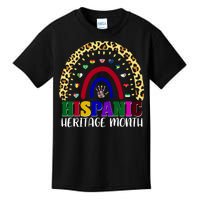 Hispanic Heritage Month Leopard Reendow Kids T-Shirt