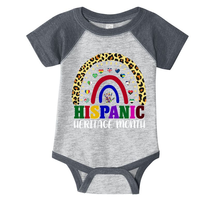 Hispanic Heritage Month Leopard Reendow Infant Baby Jersey Bodysuit